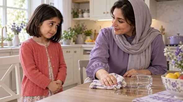 چرا برخی کودکان زیاد عذرخواهی می کند؟ 