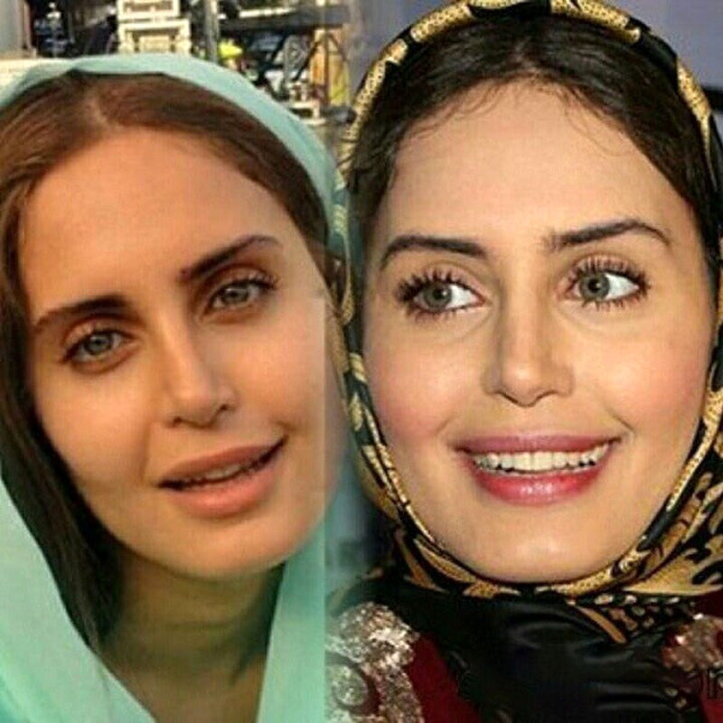 چهره بازیگران بدون آرایش از نرگس محمدی تا الناز شاکردوست.