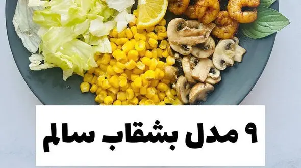 ایده 9 مدل بشقاب سالم + عکس