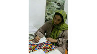 هنرمند گمنام هشترودی که با رنگ‌ونقش به سفال روح وجان تازه ای می بخشد 