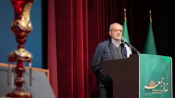 پزشکیان: اگر با هم باشیم، نه تحریم و نه تهدید نمی‌تواند ایران را به زانو درآورد