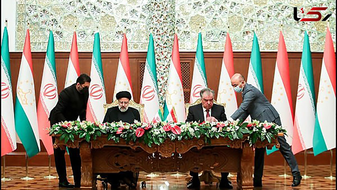 امضای 18 سند همکاری و یک بیانیه مشترک میان ایران و تاجیکستان