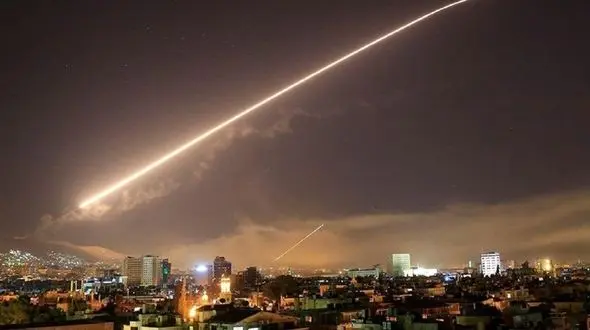 حمله هوایی اسراییل به جنوب سوریه + فیلم 