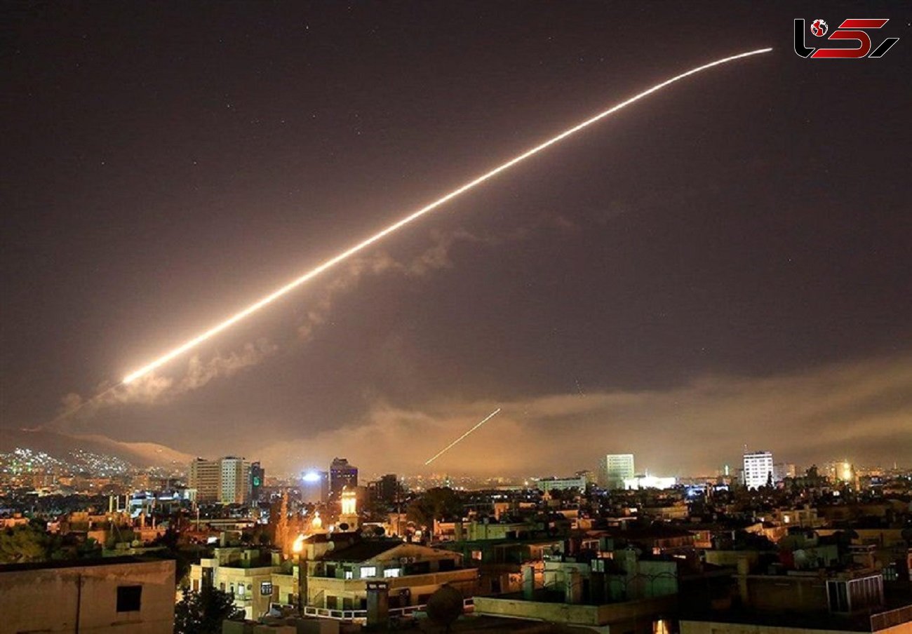 حمله هوایی اسراییل به جنوب سوریه + فیلم 