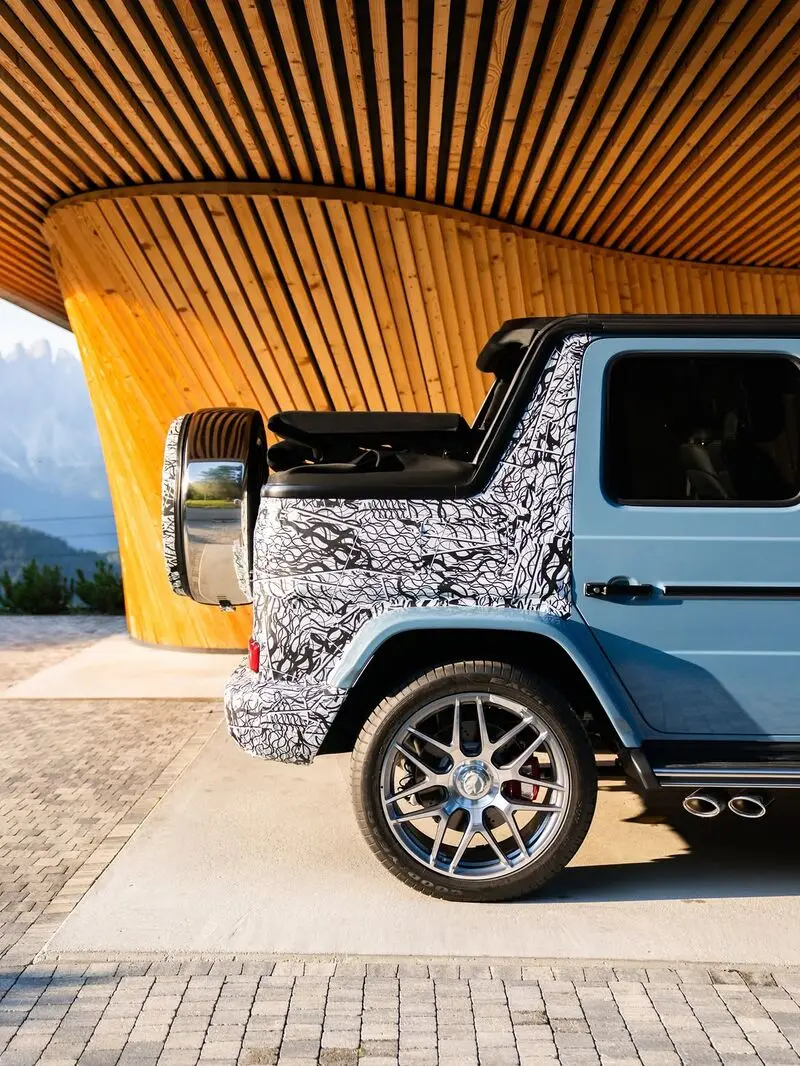 فیلم / مرسدس بنز از G-Class روباز رونمایی کرد / جی کلس بدون سقف نسخه‌ای متفاوت از G63