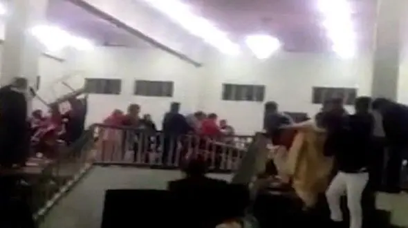 درگیری وحشتناک خانواده عروس و داماد بر شام عروسی + فیلم و عکس