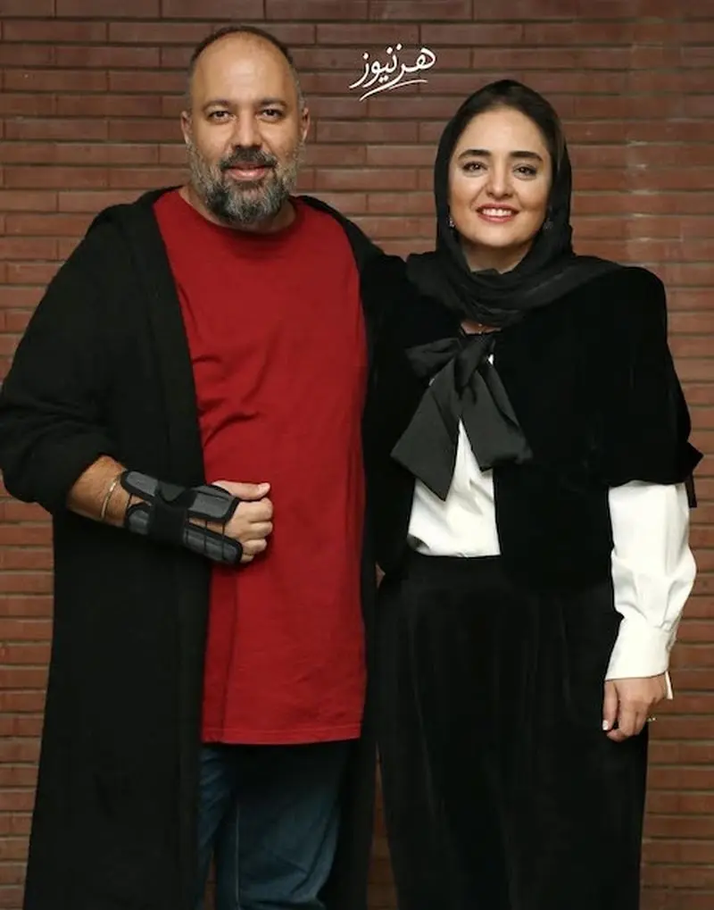 نرگس محمدی با کلاه پیل‌باکس