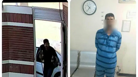 سارق حرفه ای آبادان در مخفیگاهش به دام افتاد + عکس