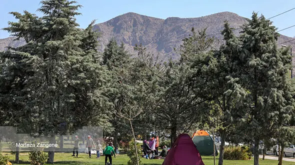 کیفیت هوای تهران در شرایط قابل قبول در روز طبیعت