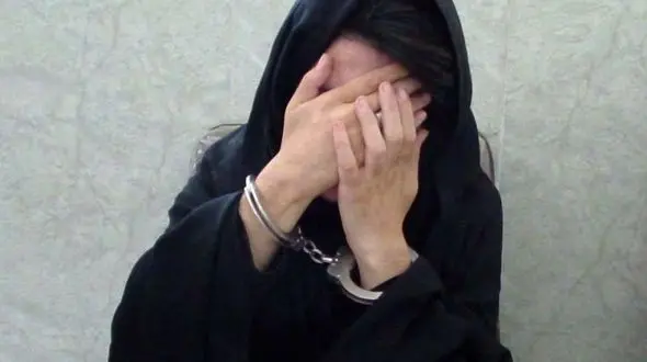 عکس زن جوانی که دزد سریالی بود ! + تصویر
