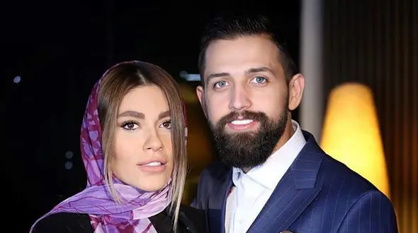 محسن افشانی و همسرش بعد از آزادی از زندان +عکس