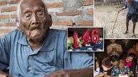 پیرمرد  146 ساله شمع تولدش را فوت کرد