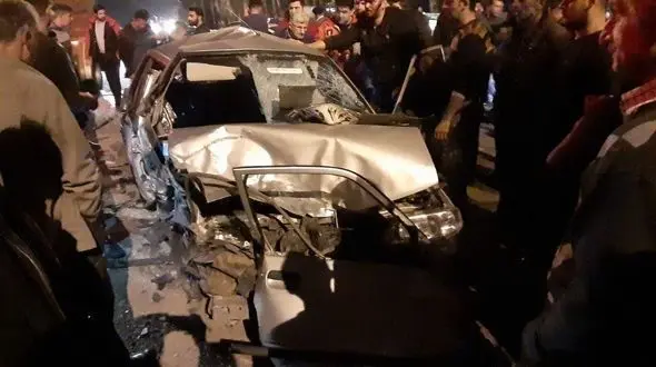 مرگ تلخ یک جوان در تصادف جاده فومن به رشت