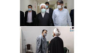 رییس قوه قضاییه از بندهای امنیتی زندان اوین بازدید کرد + فیلم