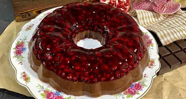 فیلم طرز تهیه ژله انار  / ساده و شیک 