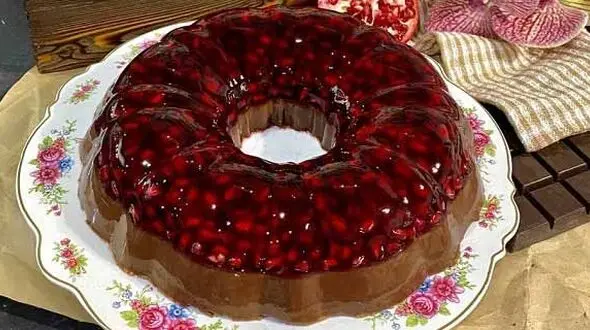فیلم طرز تهیه ژله انار  / ساده و شیک 