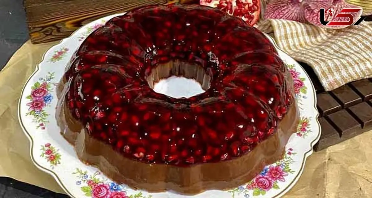 فیلم طرز تهیه ژله انار  / ساده و شیک 