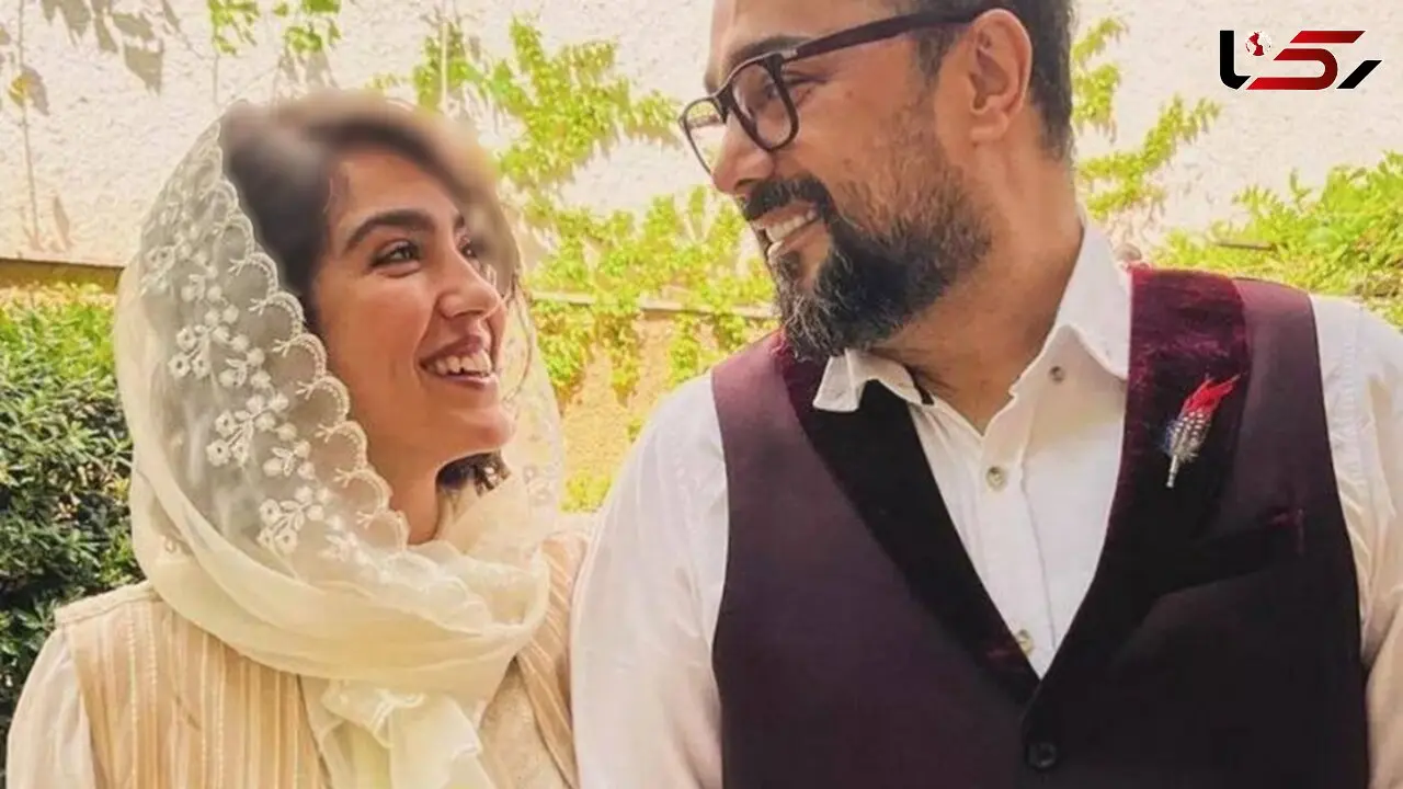 عکس یادگاری زوج تازه سینمای ایران با خانم بازیگر 