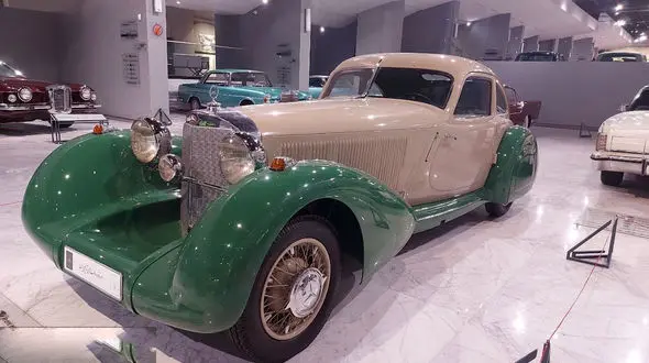   داستان جالب مرسدس بنز 500 کا در موزه ایران / تنها نمونه باقی مانده از یک افسانه آلمانی !