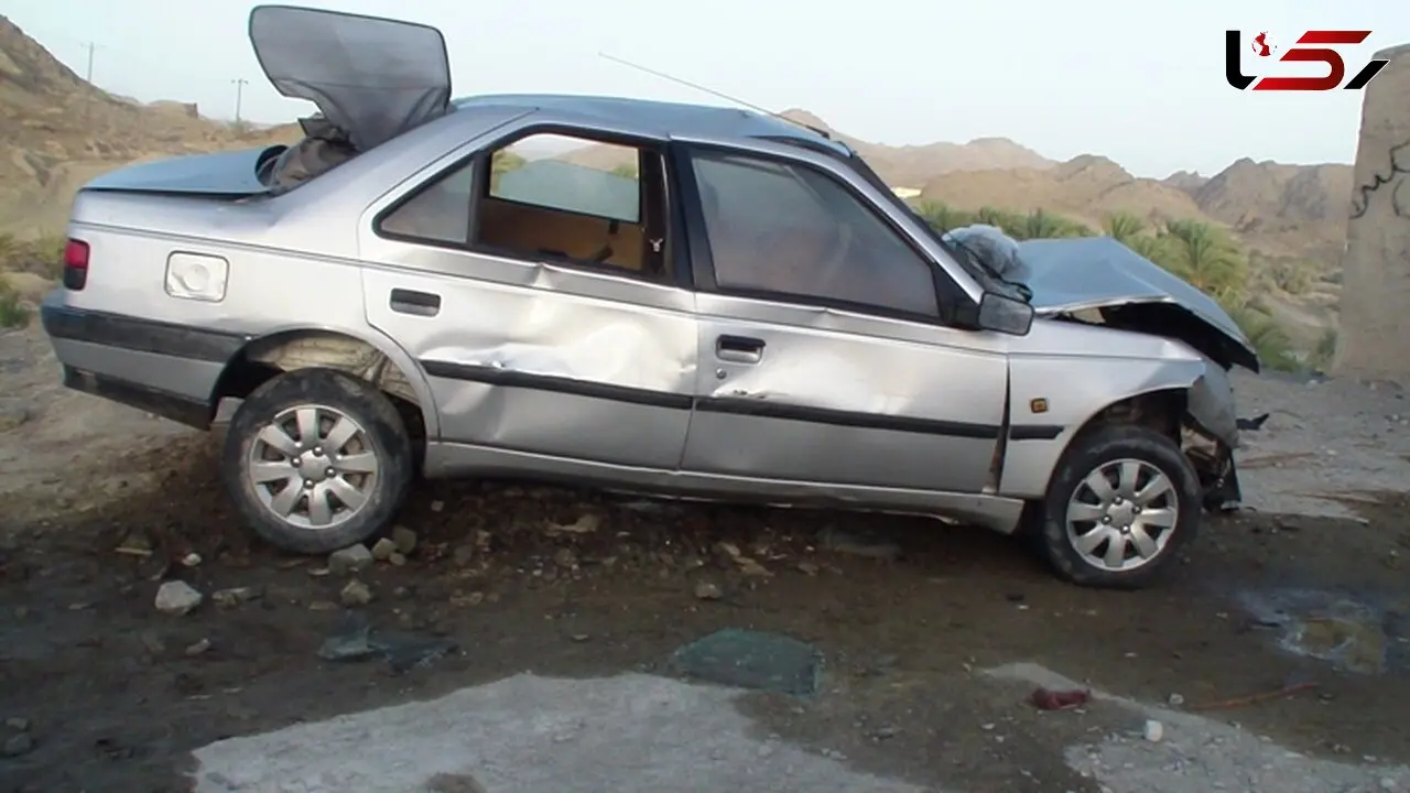 2 کشته در واژگونی پژو 405