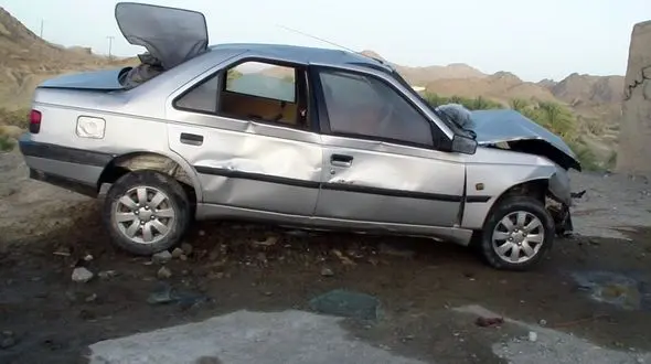 2 کشته در واژگونی پژو 405