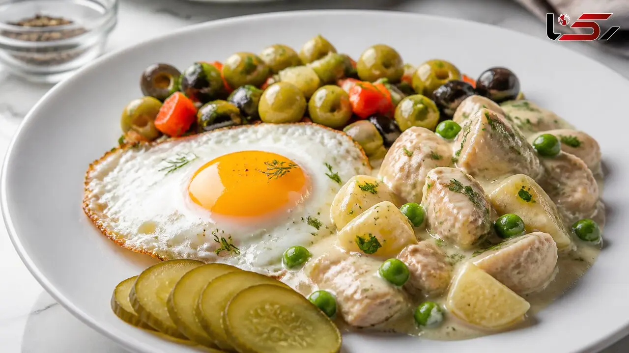 طرز تهیه نیمرو الویه؛ یک صبحانه متفاوت و خوشمزه