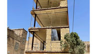 حکم تخریب ساختمان در حال ریزش در نصیر شهر رباط کریم اجرا شد