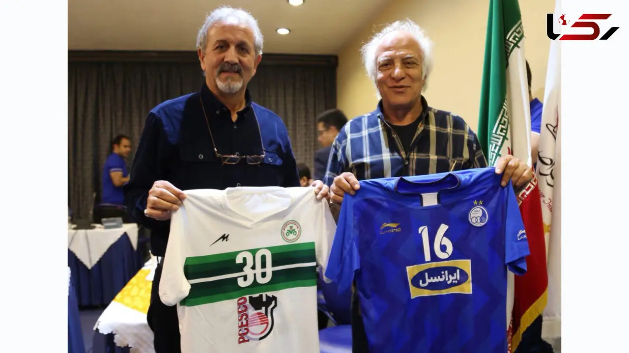 رونمایی از پیراهن ذوب‌آهن و استقلال +عکس