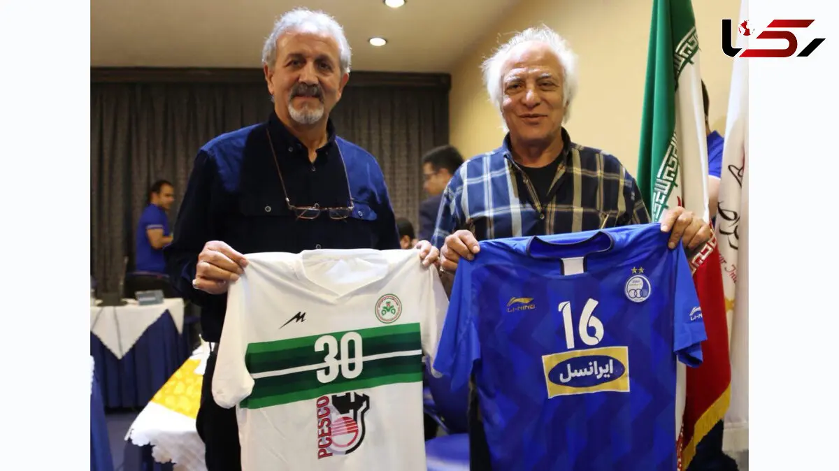 رونمایی از پیراهن ذوب‌آهن و استقلال +عکس