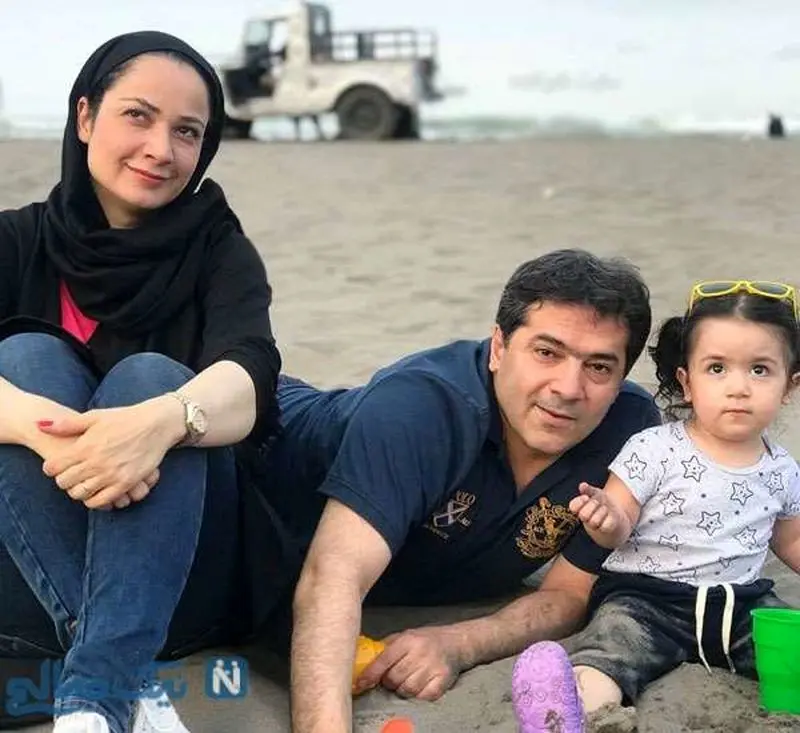 نسرین نصرتی و تولد دخترش