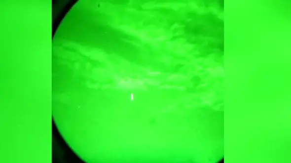 پرواز بشقاب پرنده ثبت شد + فیلم