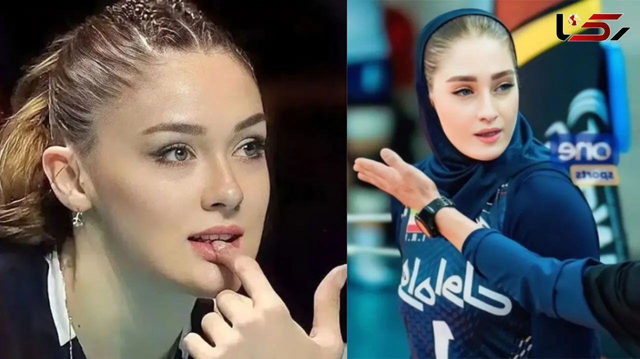 زیباترین دختر والیبالیست کیست ؟ رقابت میان این دختر ایرانی و زهرا گونش !
