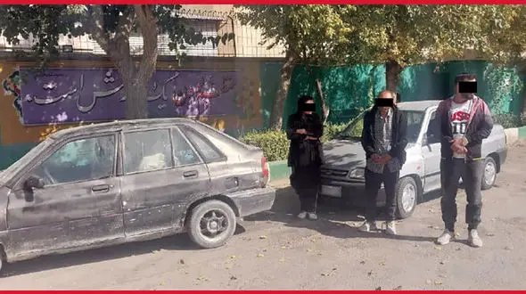 انهدام باند حرفه‌ای سرقت پراید در مشهد