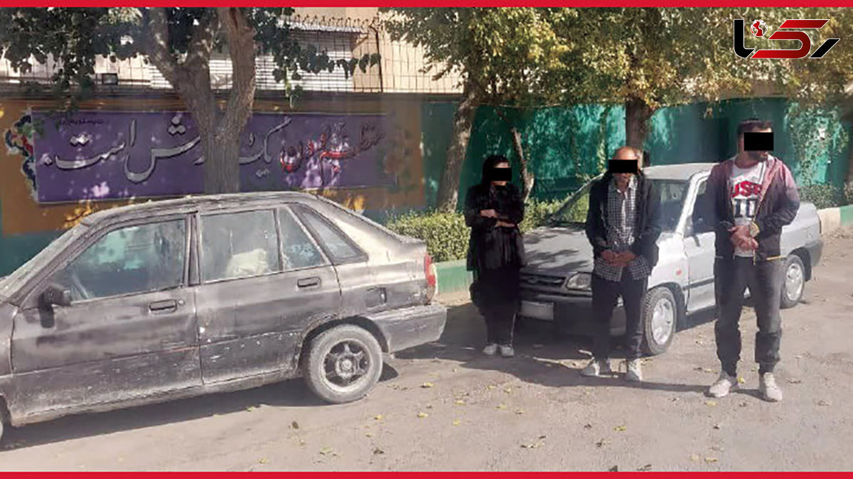 انهدام باند حرفهای سرقت پراید در مشهد