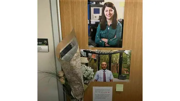 اتاق استادان ایرانی پرواز مرگ در کانادا +عکس