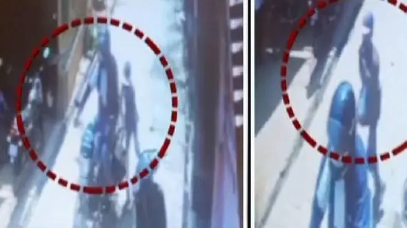 فیلم عجیب از سرقت هنگفت پول های مشتری بانک توسط یک کودک ! / هند