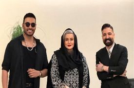 آواز احساسی و سوپرایز ویژه سینا درخشنده برای نعیمه نظام‌دوست: تو که پری پریایی خوشگلم تاج سر مایی خوشگلم با خنده های دلبرت رقیب نداری خوشگلم+ فیلم