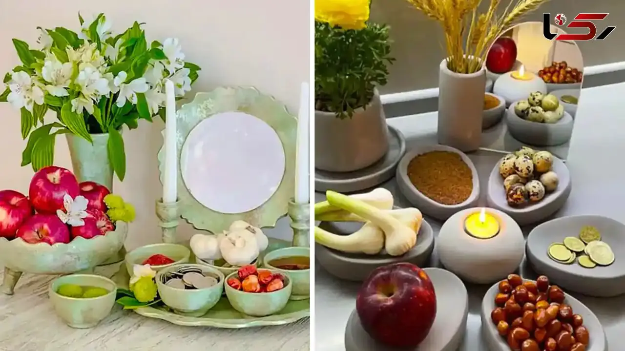 سفره هفت سین شیک لوکس /  ۱۵ کالکشن فوق‌العاده برای چیدمان خاص و دلبرانه + عکس ها