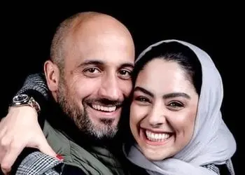 سَرزدن مارال بنی آدم و همسرش به خانه ابدی فروغ فرخزاد در آرامستان تجریش/ روحش شاد و یادش گرامی+عکس