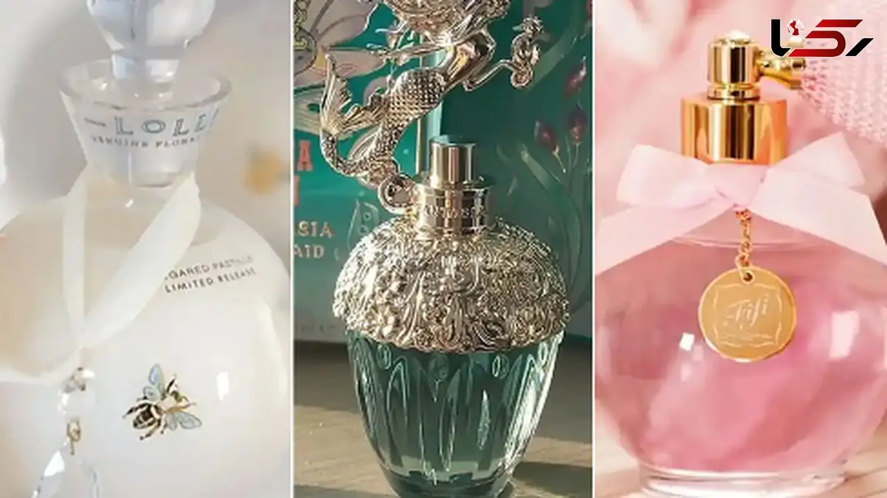 شیشه‌ های ادکلن خاص؛ 15 مدل برای دکور میز آرایش شما + تصاویر جذاب