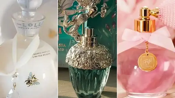 شیشه‌ های ادکلن خاص؛ 15 مدل برای دکور میز آرایش شما + تصاویر جذاب