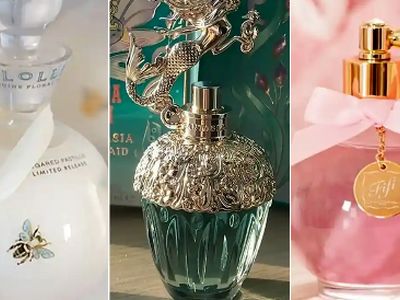 شیشه‌ های ادکلن خاص؛ 15 مدل برای دکور میز آرایش شما + تصاویر جذاب