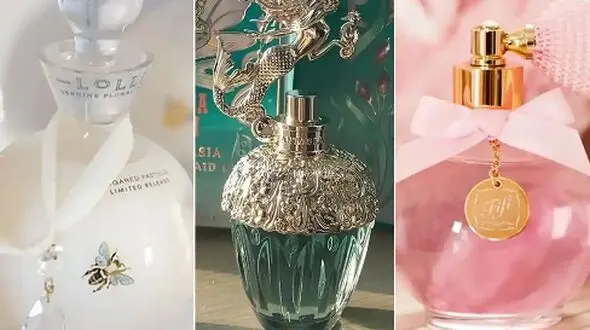 شیشه‌ های ادکلن خاص؛ 15 مدل برای دکور میز آرایش شما + تصاویر جذاب