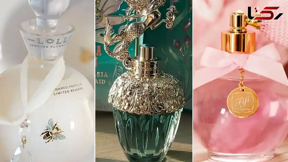 شیشه‌ های ادکلن خاص؛ 15 مدل برای دکور میز آرایش شما + تصاویر جذاب
