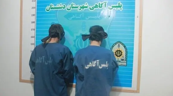 فیلم بازداشت اعجوبه های سرقت در البرز + گفتگو با متهمان عجیب و غریب