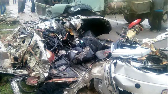  عکس از صحنه مرگ 5 زن و مرد و کودک در خاش