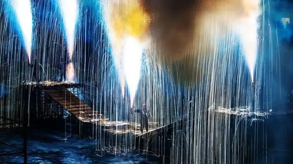 "رودخانه آتش" در ژاپن عکس روز نشنال جئوگرافیک شد