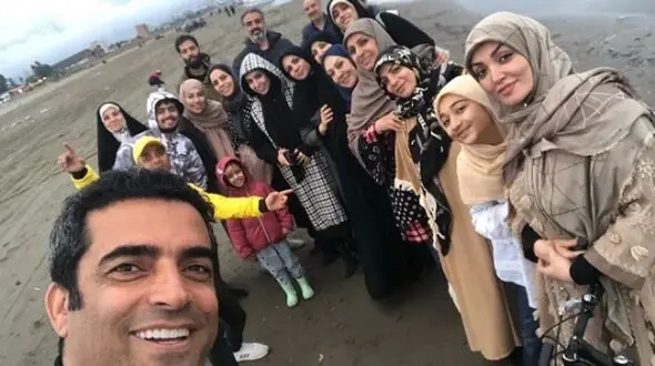 رونمایی از خواهر پزشک و محجبه منوچهر هادی همسر سابق یکتا ناصر+عکس/ همسر و پسر آبجیشون دکتره