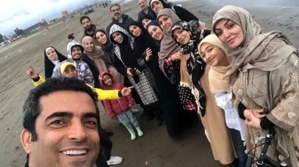 رونمایی از خواهر پزشک و محجبه منوچهر هادی همسر سابق یکتا ناصر+عکس/ همسر و پسر آبجیشون دکتره