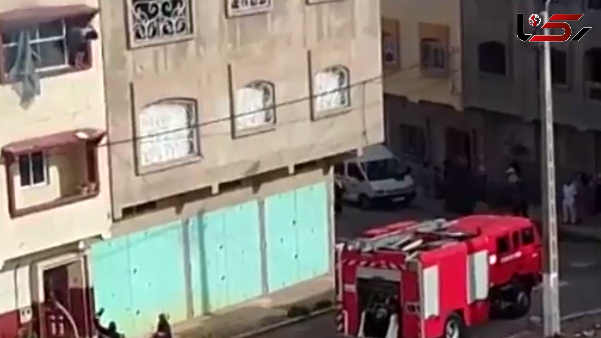 فیلم لحظه خودکشی یک مرد جوان با پریدن از ساختمان + فیلم